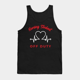 Nursing Student Off Duty Tank Top